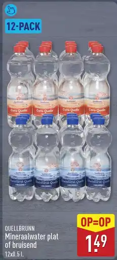 ALDI Mineraalwater plat of bruisend aanbieding
