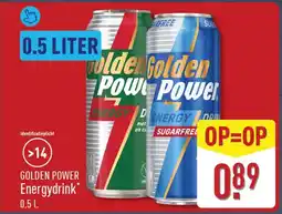 ALDI Golden Power Energydrink aanbieding