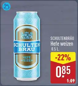 ALDI Schultenbräu Hefe Weizen aanbieding