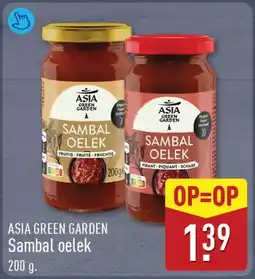 ALDI Asia Green Garden Sambal oelek aanbieding