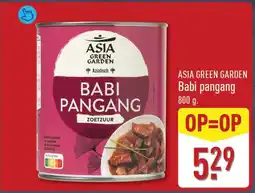 ALDI Asia Green Garden Babi pangang aanbieding