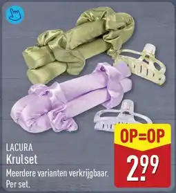 ALDI Lacura Krulset aanbieding