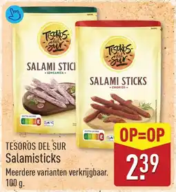 ALDI Salamisticks aanbieding