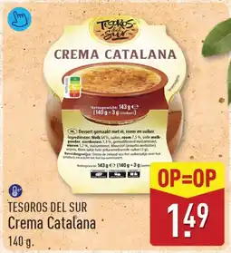 ALDI Tesoro del Sur Crema Catalana aanbieding