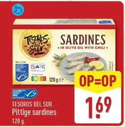ALDI Tesoro del Sur sardines aanbieding