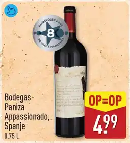 ALDI Bodegas Paniza Appassionado aanbieding