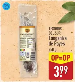 ALDI Longaniza de Payés aanbieding
