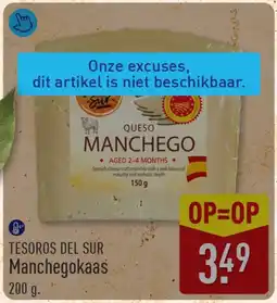 ALDI Tesoros del sur manchegokaas aanbieding