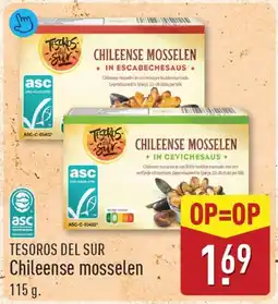 ALDI Tesoro del Sur Chileense mosselen aanbieding