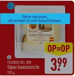 ALDI Tesoros Del Sur tapas kaaselectie aanbieding