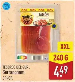 ALDI Serranoham aanbieding