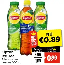 Vomar Voordeelmarkt Alle Lipton Ice Tea aanbieding