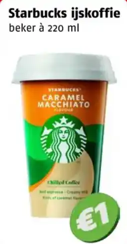 Poiesz Starbucks ijskoffie aanbieding
