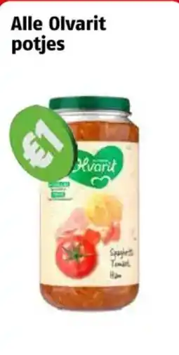 Poiesz Alle Olvarit potjes aanbieding