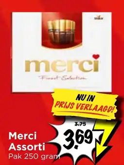 Vomar Voordeelmarkt Merci Assorti aanbieding