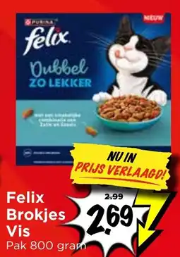 Vomar Voordeelmarkt Felix Brokjes Vis aanbieding
