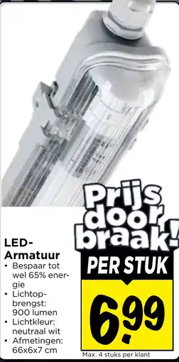 Vomar Voordeelmarkt LED-Armatuur aanbieding