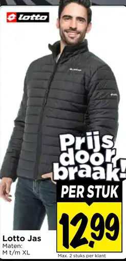 Vomar Voordeelmarkt Lotto Jas aanbieding