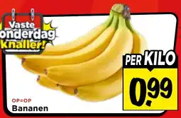 Vomar Voordeelmarkt Bananen aanbieding