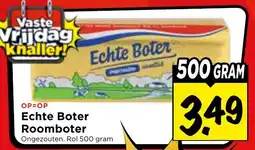 Vomar Voordeelmarkt Echte Boter Roomboter aanbieding