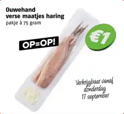 Poiesz Ouwehand verse maatjes haring aanbieding