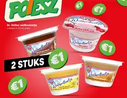 Poiesz Dr. Oetker wolkentoetje aanbieding