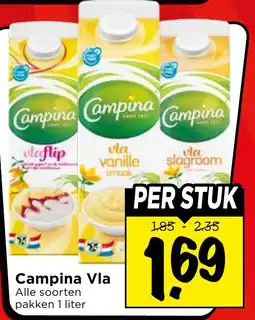 Vomar Voordeelmarkt Campina Vla aanbieding