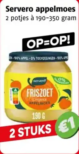 Poiesz Servero appelmoes aanbieding