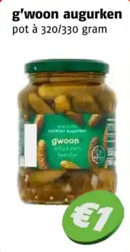 Poiesz g'woon augurken aanbieding