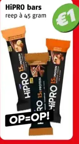 Poiesz HiPRO bars aanbieding