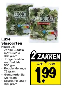 Vomar Voordeelmarkt Luxe Slasoorten aanbieding
