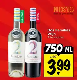 Vomar Voordeelmarkt Alle Dos Familias Wijn aanbieding