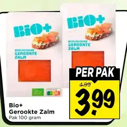 Vomar Voordeelmarkt Bio+ Gerookte Zalm aanbieding