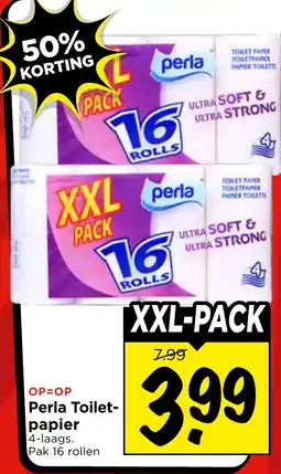Vomar Voordeelmarkt Perla Toilet-papier aanbieding