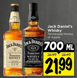 Vomar Voordeelmarkt Jack Daniel's Whisky aanbieding