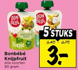 Vomar Voordeelmarkt Bonbébé Knijpfruit aanbieding