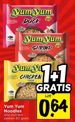 Vomar Voordeelmarkt Yum Yum Noodles aanbieding