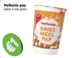 Poiesz melkunie GRIES MEEL PAP aanbieding