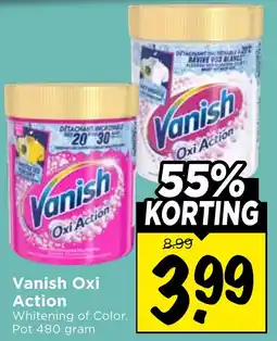 Vomar Voordeelmarkt Vanish Oxi Action aanbieding