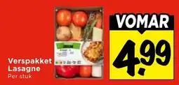 Vomar Voordeelmarkt Verspakket Lasagne aanbieding