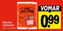 Vomar Voordeelmarkt Wortel Julienne aanbieding