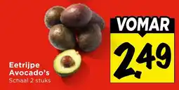 Vomar Voordeelmarkt Eetrijpe Avocado's aanbieding