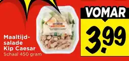Vomar Voordeelmarkt Maaltijdsalade Kip Caesar aanbieding