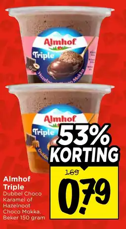 Vomar Voordeelmarkt Almhof Triple aanbieding