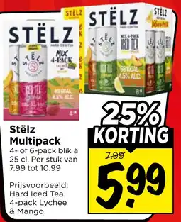 Vomar Voordeelmarkt Stëlz Multipack aanbieding