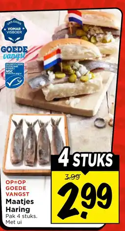 Vomar Voordeelmarkt Maatjes Haring aanbieding