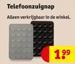 Kruidvat Telefoonzuignap aanbieding