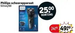 Kruidvat Philips scheerapparaat aanbieding