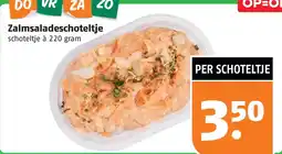 Poiesz Zalmsaladeschoteltje aanbieding