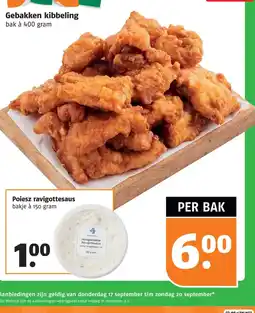 Poiesz Gebakken kibbeling aanbieding